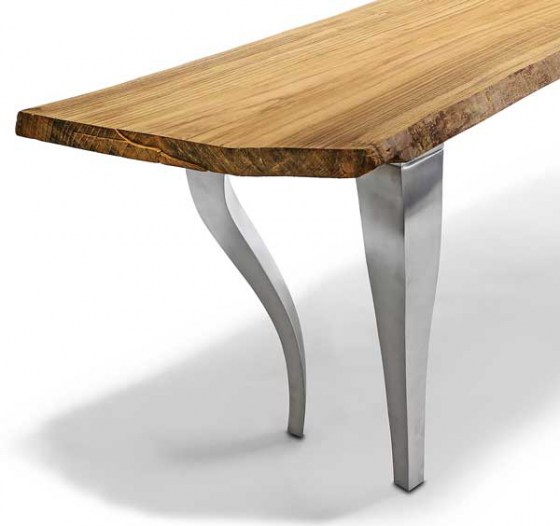 Tischbeine SIGMA aus Edelstahl